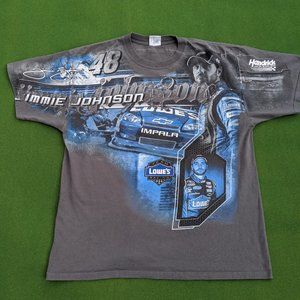 Vintage Early 2000s  Nascar Jimmie Johnson Tee